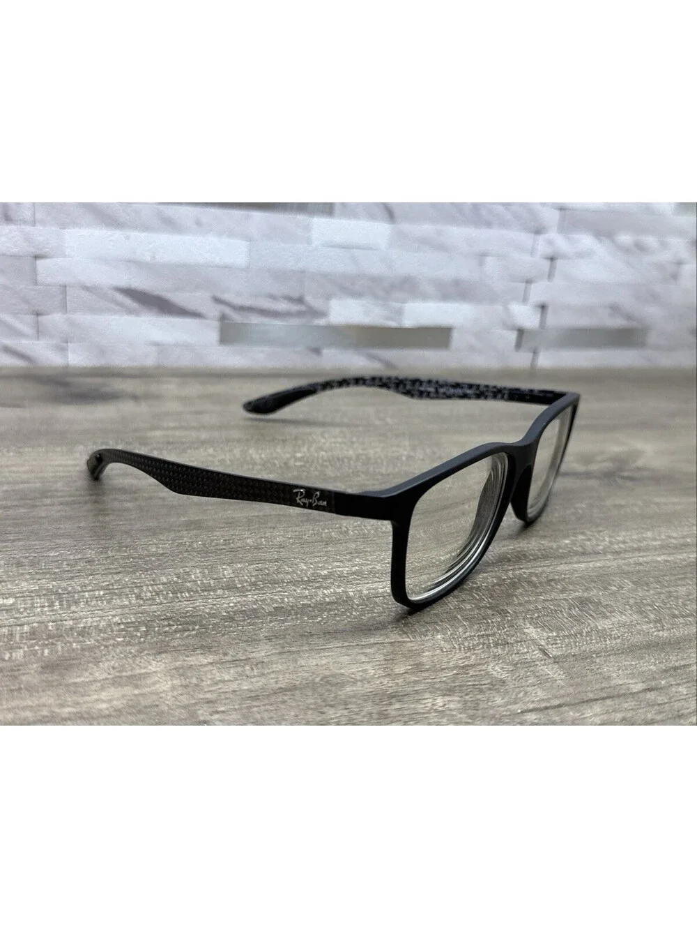 Ray-Ban Eyeglasses Mens Black Matte RB8903 5263 Carbon Fiber 55[]18-145